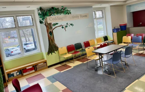 Coddington Activity Room (capacity 40 people)