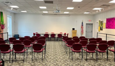 Conti Meeting Room, capacity 70 people