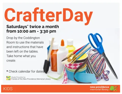 Make and take a fun craft.