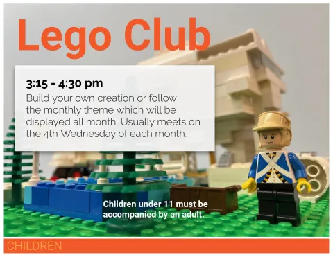 Join us for Lego fun!