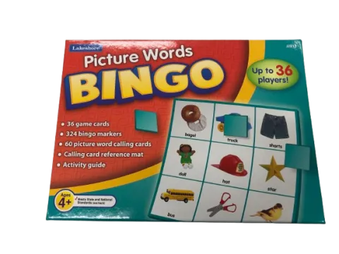 Join us for preschool picture bingo!