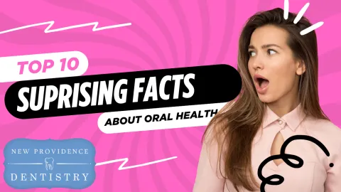 A woman with her mouth open in surprise