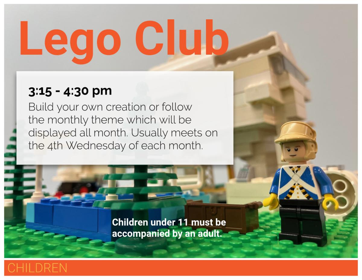 Join us for Lego fun!