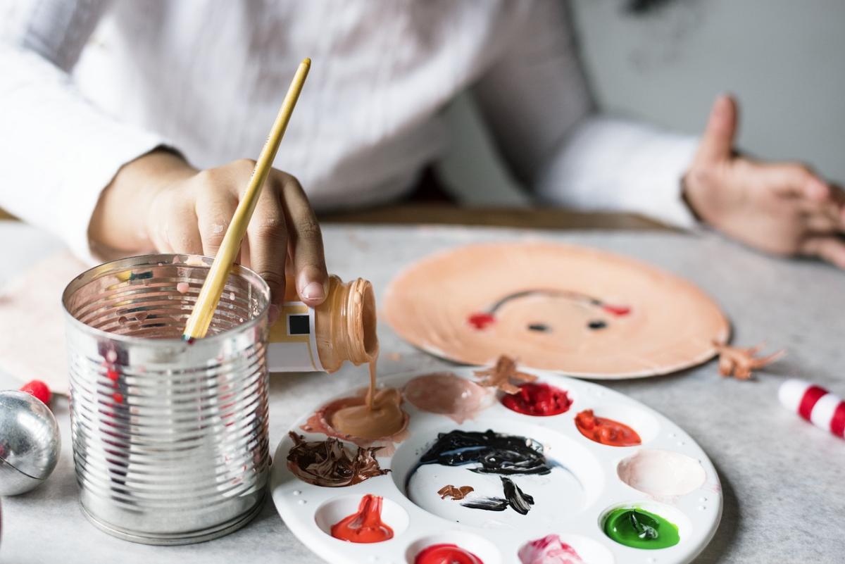 Make a craft each month.