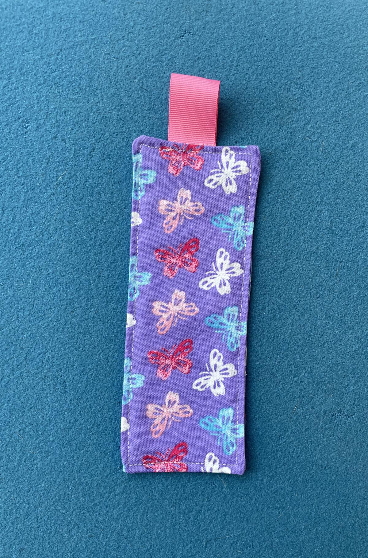fabric bookmark
